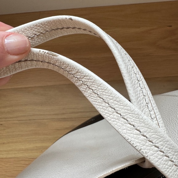 Celine Vertical Cabas Crossbody Bag - black and off white - Picture 7 of 9